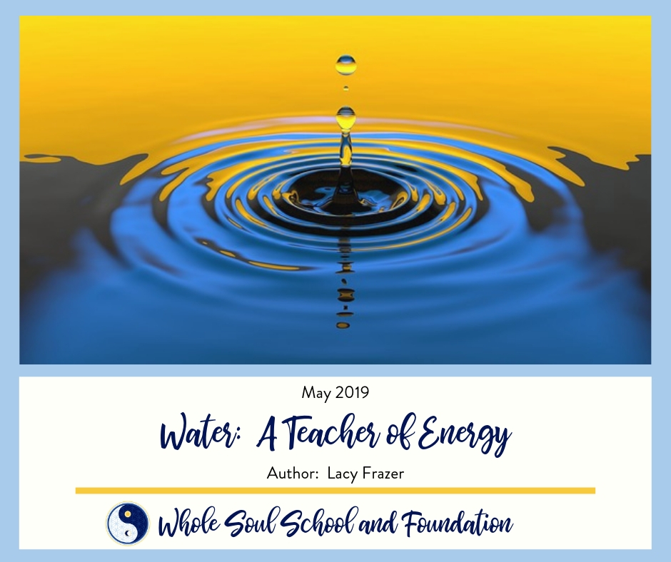 May 2019:  Water ~ A Teacher of Energy